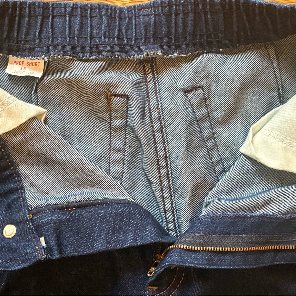 Vintage 90s Levi’s 2500B USA Mom Jeans Elastic Waist Dark Wash 16 - Picture 5 of 13